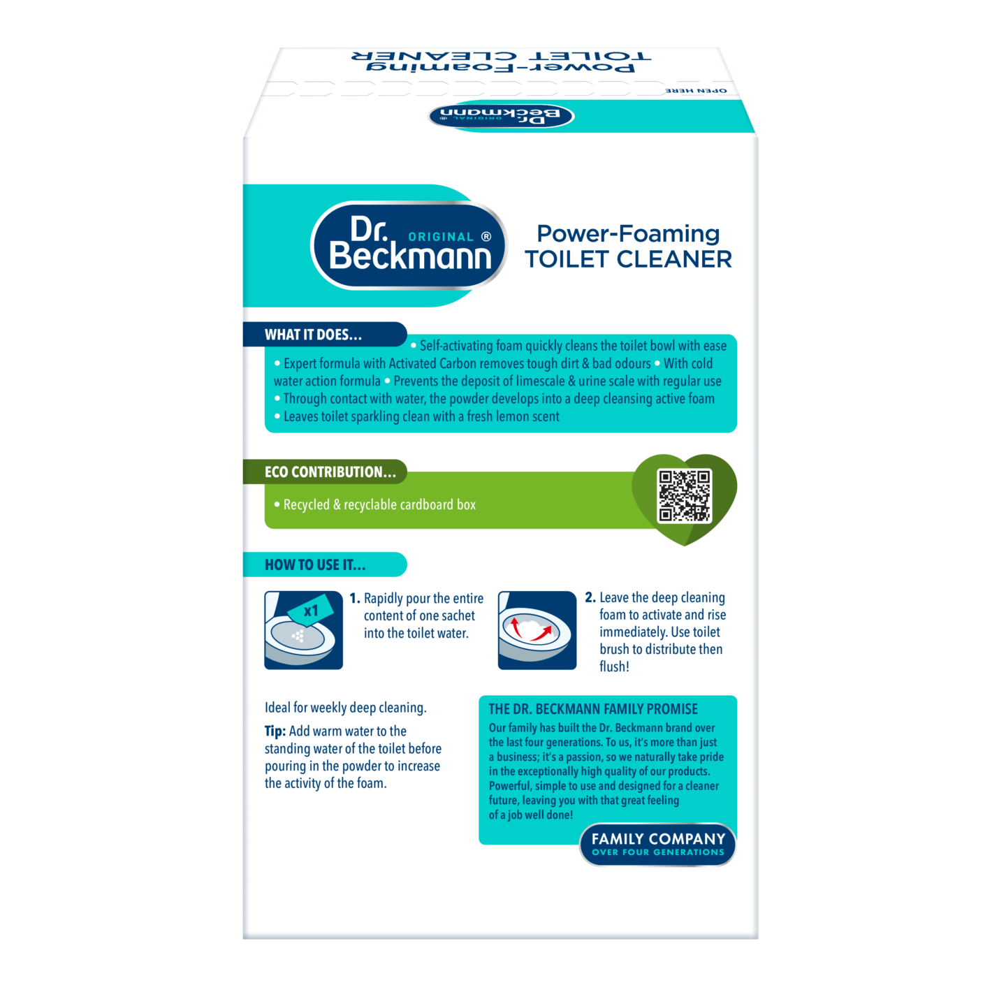 Power Foaming Toilet Cleaner Dr Beckmann