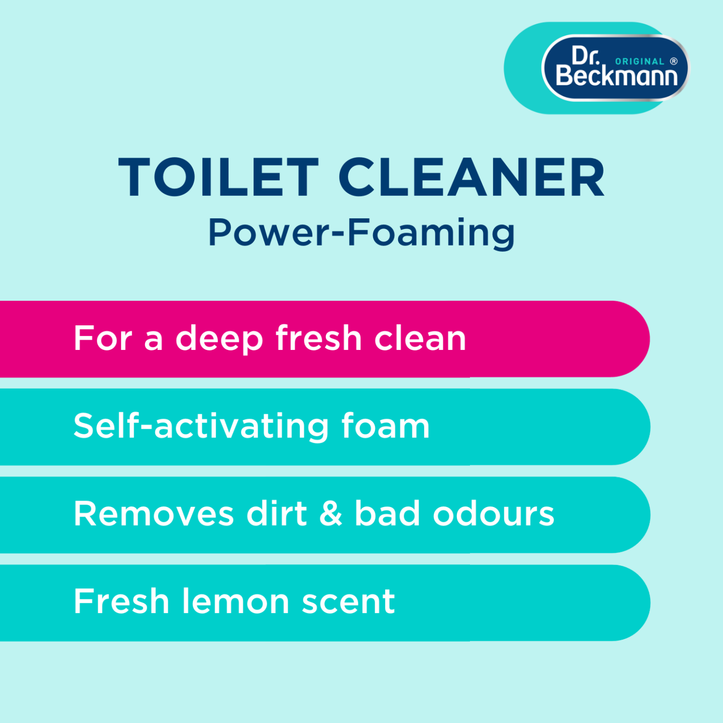 Power Foaming Toilet Cleaner Dr Beckmann